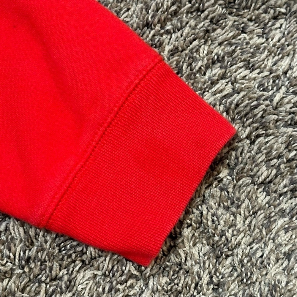 Kids Gap Logo Zip Hoodie red boys large - Picture 4 of 10